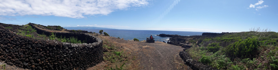 ... a picnic table, with a great view ...