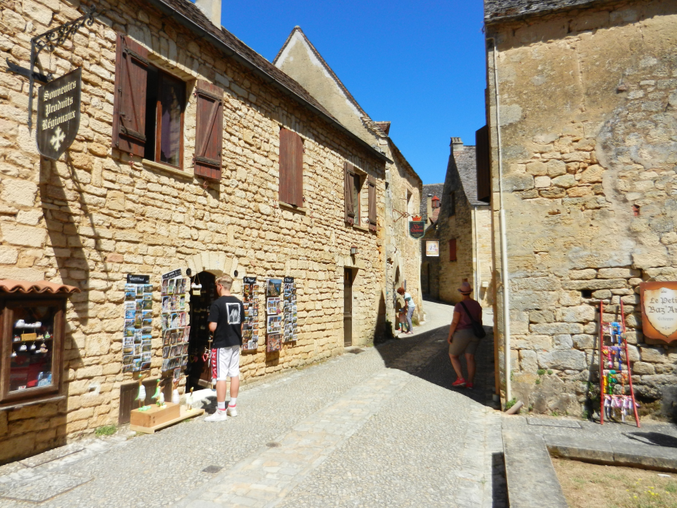 Some more old houses on the castle level.
